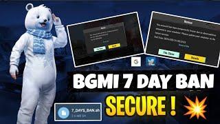 How to ban Bgmi id for 7 days Direct  bgmi 7 day ban trick  how to get 7 days ban in bgmi 3.3