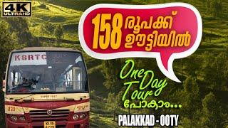 Ooty KSRTC Bus Trip  Palakkad to Ooty KSRTC Bus  158 രൂപക്ക് ഊട്ടിയിൽ പോയി കറങ്ങാം  ഊട്ടി ബസ്