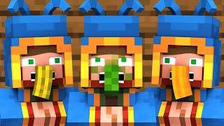 Wandering Trader Life 3 Zombie Nose - Minecraft Animation