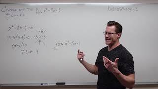 Completing the Square Made Easy Precalculus - College Algebra 19