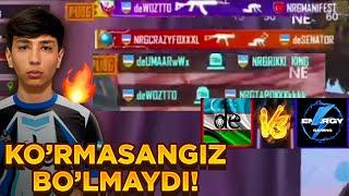  WOZTO 1 vs 3 NRG  DE jamoasi NRG jamoasini yopib yubordi  SNG TURNIR#senatorpubgm #woztopubgm