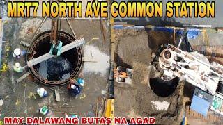 West Ave may dalawang butas na agad MRT7 NORTH AVE COMMON STATION UNIFIED GRAND CENTRAL STATION