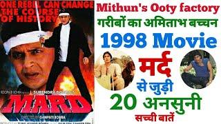 Mard movie unknown facts Mithun Chakraborty 90s movies shooting locations budget funny actions 1998