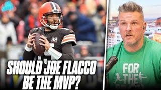 Should Joe Flacco Be Up For Comeback Player Of The Year Or MVP?  Pat McAfee Show