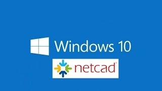 WİNDOWS 10 NETCAD Kurulum Video