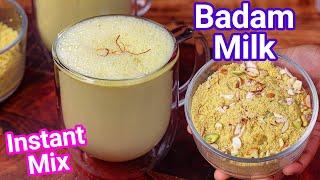 Instant Badam Milk Mix - Healthy & Nutrient Rich Beverage Drink  Almond Milk - Kids Favorite