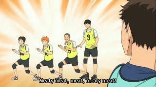 Haikyuu Funny Moment - Meat is God肉は神様 1080p60fps