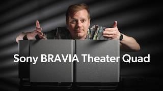 Sony BRAVIA Theater Quad easy flexible surround sound  Crutchfield