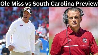 Ole Miss vs South Carolina Game Preview  College Football Game Predictions