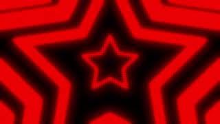 Black and Red Y2k Neon LED Lights Star Background  1 Hour Looped HD