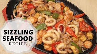 Sizzling Seafood Mix Recipe   MUST TRY and Super Sarap