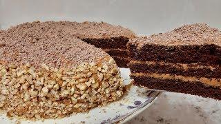 Популярный торт СУВЕНИРНЫЙ-Ани Кухня Շոկոլադե շատ համեղ տորթ։