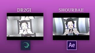 Alight Motion vs After Effect  Shinubo  remake @Shourbae