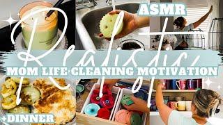 REALISTIC MOM LIFE CLEAN WITH ME  MESSY HOUSE CLEANING MOTIVATION  ASMR  MarieLove