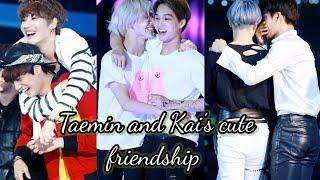 Taemin and Kais cute friendship ️ Taemin  Kai  Taekai  Jongin