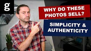 02 Why do these stock photos sell? Simplicity & authenticity - Getty Images - Quick Tips