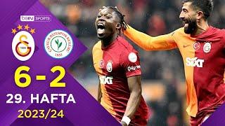 Galatasaray 6-2 Çaykur Rizespor  29. Hafta - Trendyol Süper Lig 20232024