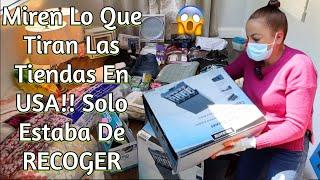 Solo Estaba De RECOGER Lo Que Tiran Las Tiendas En USA Noemy B La SalvadoreñaDumpter Diving