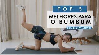 Top 5 exercícios para endurecer e aumentar glúteos em casa - Carol Borba