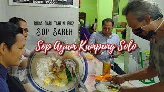 Sop Ayam Kampung Solo Sareh sudah buka dari 1982