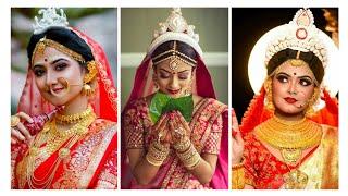 2022 Bangladeshi Hindu  Bridal Look Bridal Fashion  Bangladeshi Hindu Wedding Look