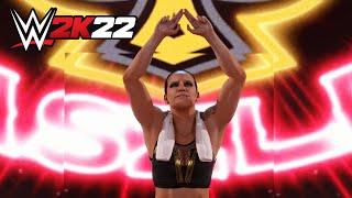 WWE 2K22 - Shayna Baszler Entrance Signature Finisher