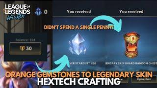 Basically Free Legendary Skin  Hextech Crafting  Wild Rift