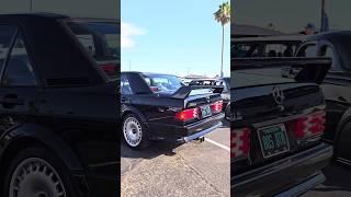  Look at the sleek iconic design of this black Masterpiece Mercedes 190E #mercedes #shorts