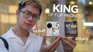 OPPO Find N3 Flip w upgraded cover screen + TRIPLE CAMERA. The KING of flip phones?  smashpop