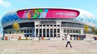 ⁴ᴷ⁶⁰ Walking Moscow from Petrovsky Park to Dinamo Mt House of Aviators & Central Moscow Hippodrome