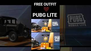 FREE OUTFIT PUBG LITE ️  PUBG LITE FREE OUTFIT CRATE OPENING #shorts #pubglite #pubglitenewupdate