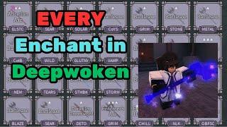 EVERY Enchant Guide  Deepwoken