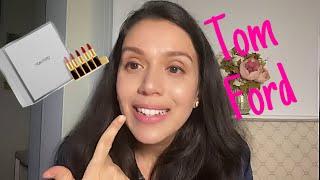 Tom Ford Lipstick Set Unboxing Swatch & Review