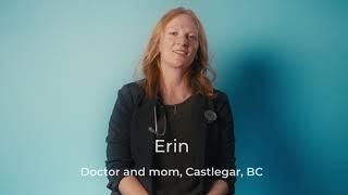 Erin Doctor and Mom in Castlegar BC Stay Up to Date