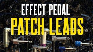 Effect Pedal Patch Leads – Soldered Solderless And Everything In Between