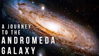 Journey to the Andromeda Galaxy Faster Than the Speed of Light 4K