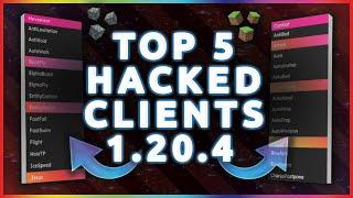 Top 5 Hacked Clients for Minecraft 1.20.4 - The Best Paid Anarchy Client