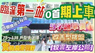 臨深第一站【牧雲左岸】｜左惠州右深圳  0首期上車｜9字頭單價｜實拍高層單位視野｜沙田地鐵站5分鐘  75138㎡方 ｜#惠州房產 #筍盤 #沙田地鐵 #臨深樓盤 #惠州樓盤#現樓 #惠陽