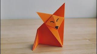 Origami Fox  Оригами Лисичка ｜　折り紙　キツネ