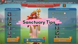 Lords Mobile - Sanctuary New update l Benefit of Sanctuary