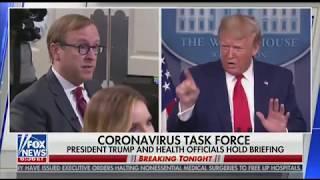 President Trump Spars With ABCs Jon Karl Youre A Third-Rate Reporter