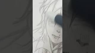 drawing shigaraki tomurafrom #myheroacademia#shigaraki #drawing#shorts#art#howto#draw#anime#fyp