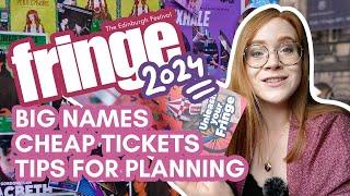 Getting ready for EDINBURGH FRINGE 2024 How to plan what to expect locals tips