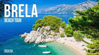 Brela - Beach Walking Tour  Croatia