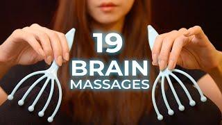 ASMR 19 Brain Melting Massage Triggers No Talking