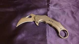 WE 708  Karambit flipper.  Not practical.  But it doesnt have to be.