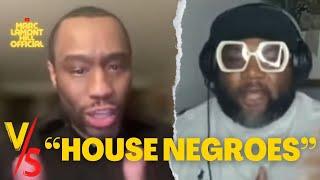 Marc Lamont Hill CONFRONTS Black Conservative Critic Who Called him & Roland Martin House Negroes