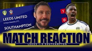PHEW   Jacks post match  Leeds 1-0 Southampton