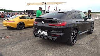 650HP BMW X4M Competition vs 850HP Mercedes-AMG GT S