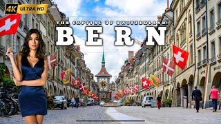 Bern Switzerland 4K - Walking Tour around the Capital of Switzerland